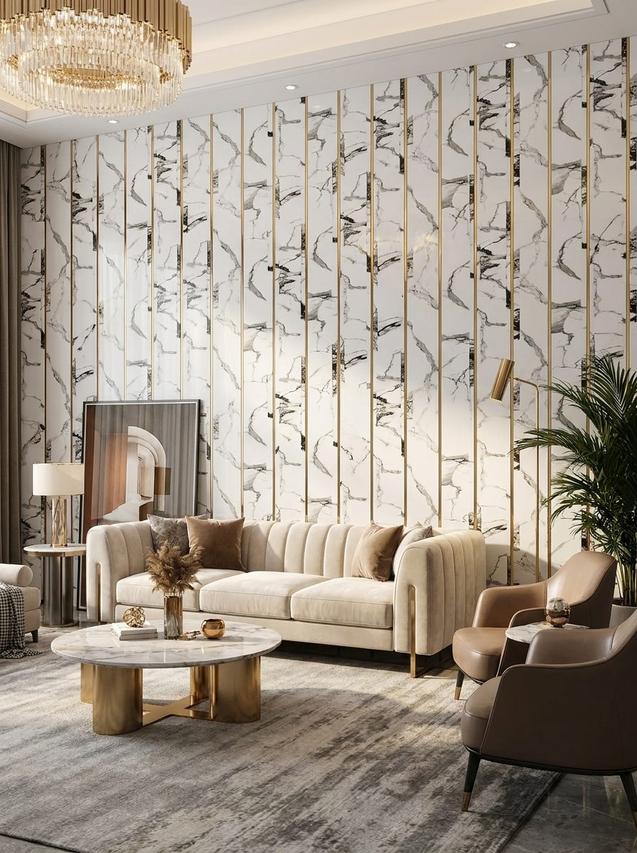 PS Wall Panels design PS 61, installed