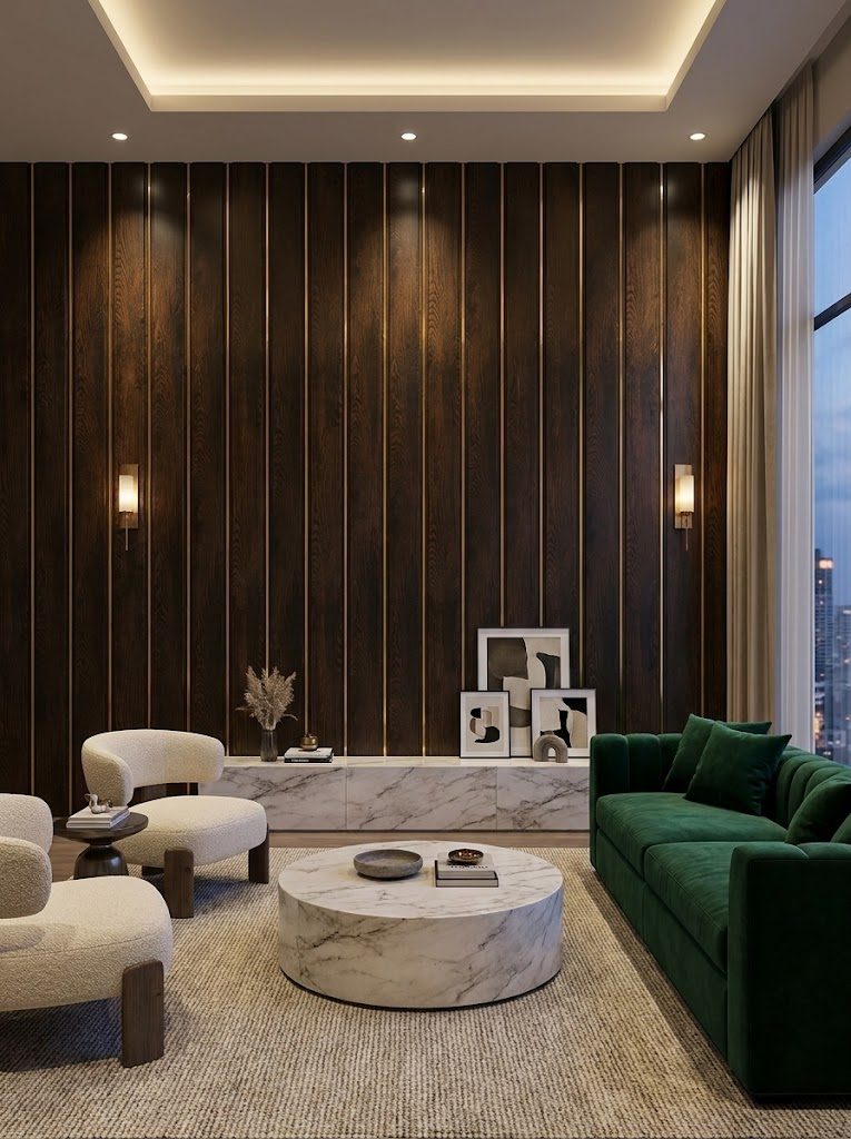 PS Wall Panels design PS 77, installed