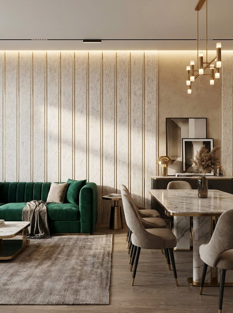 PS Wall Panels design PS 84, installed